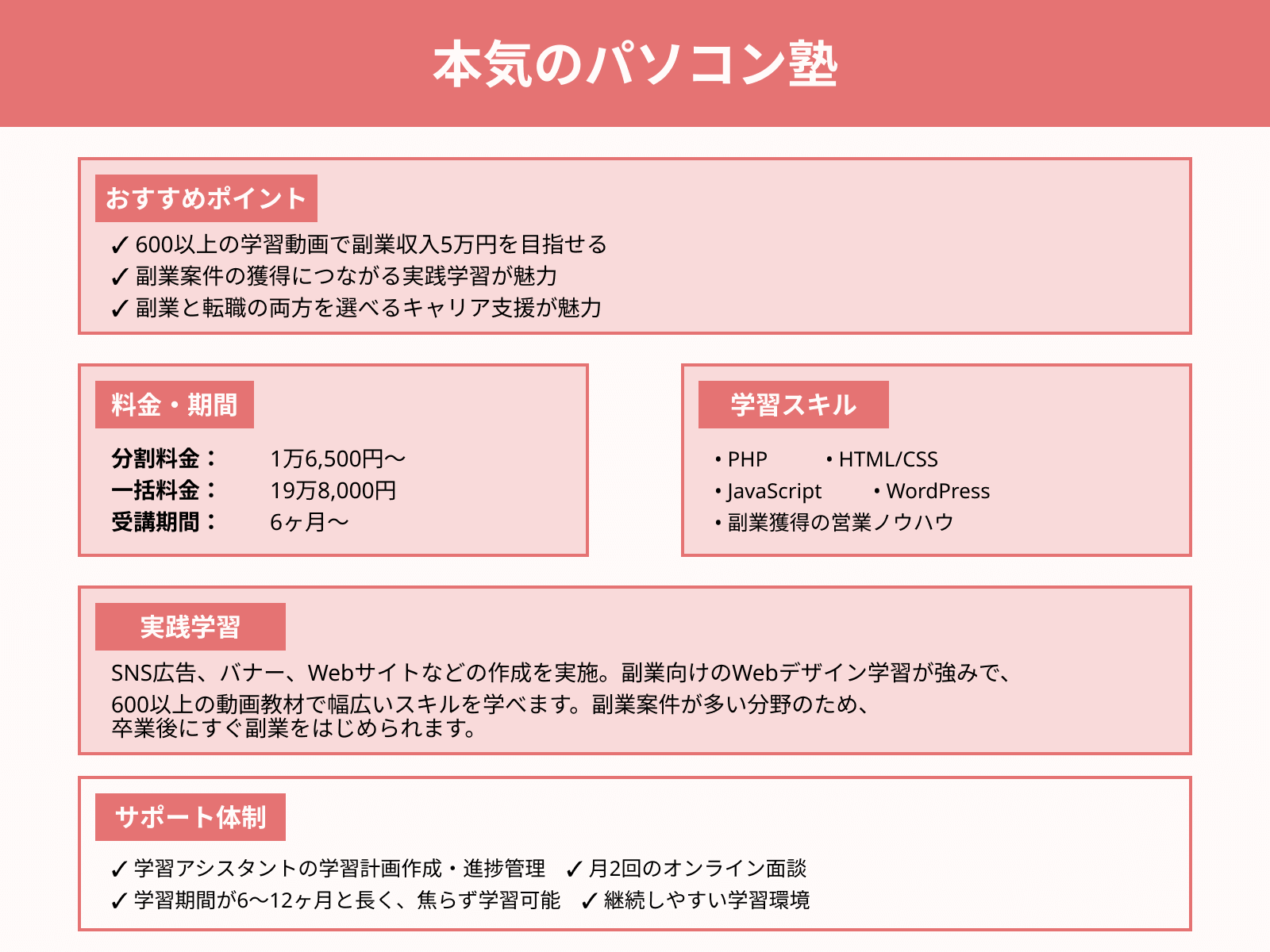 本気のパソコン塾_Webデザイン