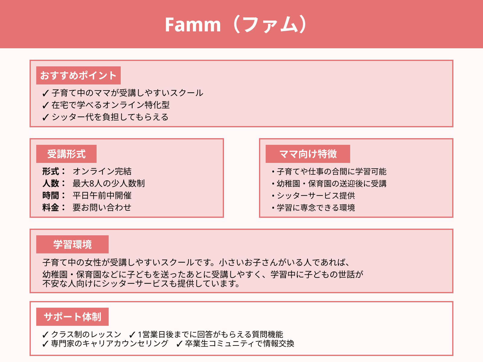 Famm（ファム）_Webデザイン
